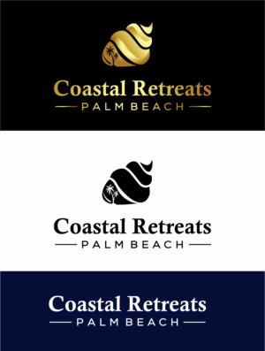 Coastal Retreats Palm Beach  | Logo Design by Malik 11