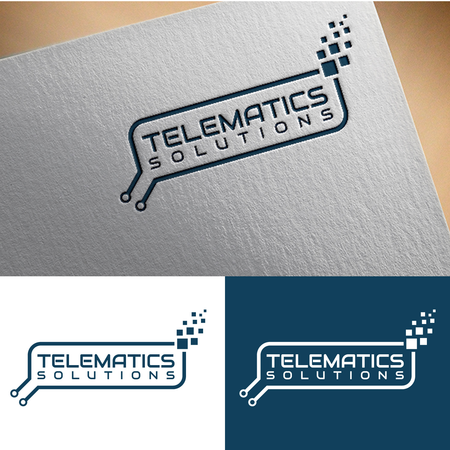Logo Design by Tonmoyy for Telematics Solutions | Design #22517356