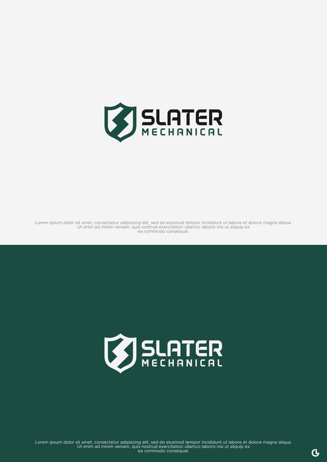 Logo Design by R!CKY for Slater Mechanical  | Design #22529358