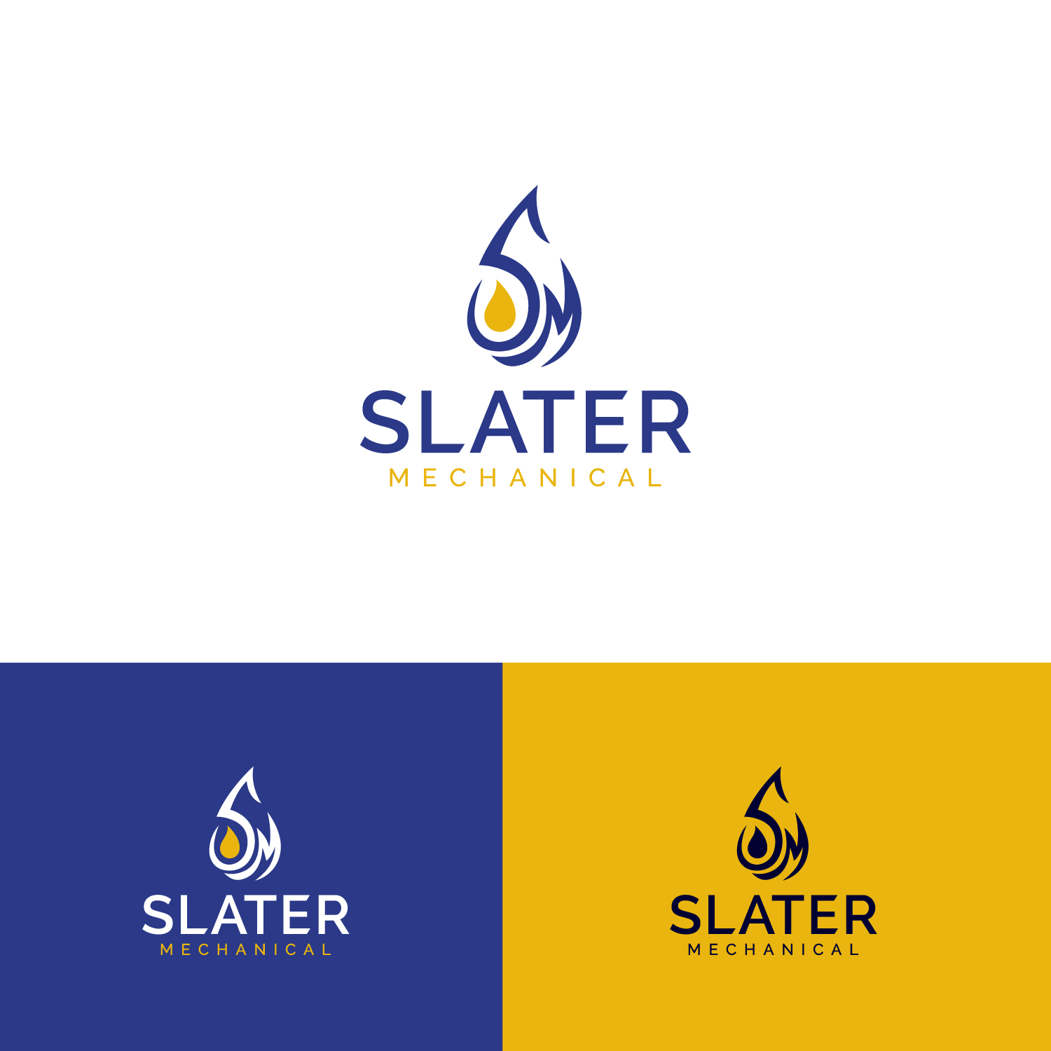 Logo Design by sankar999 for Slater Mechanical  | Design #22492321
