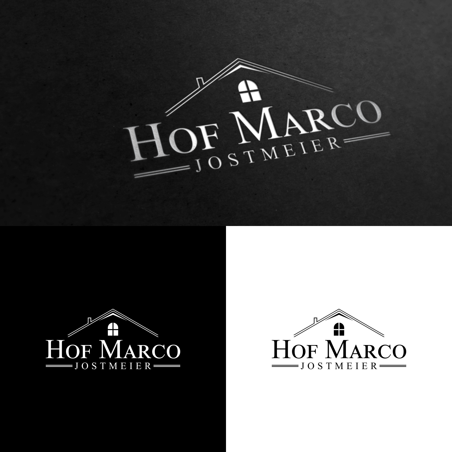 Logo Design by sinau_nggambar for Hof Marco Jostmeier | Design #22492320