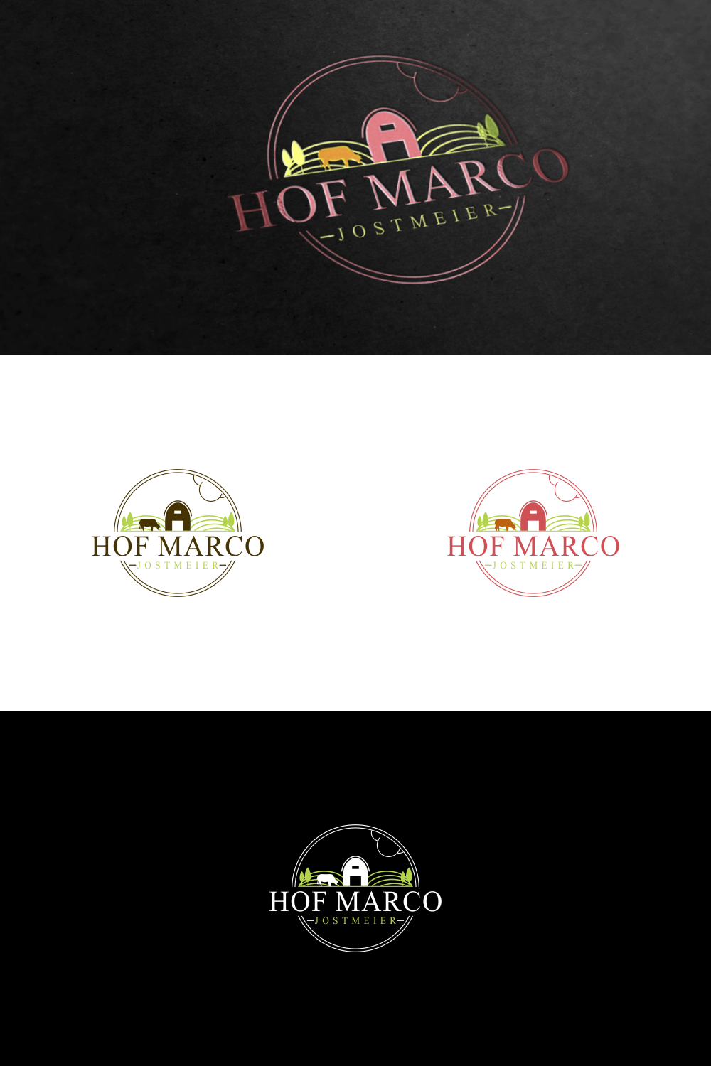 Logo Design by sinau_nggambar for Hof Marco Jostmeier | Design #22493229