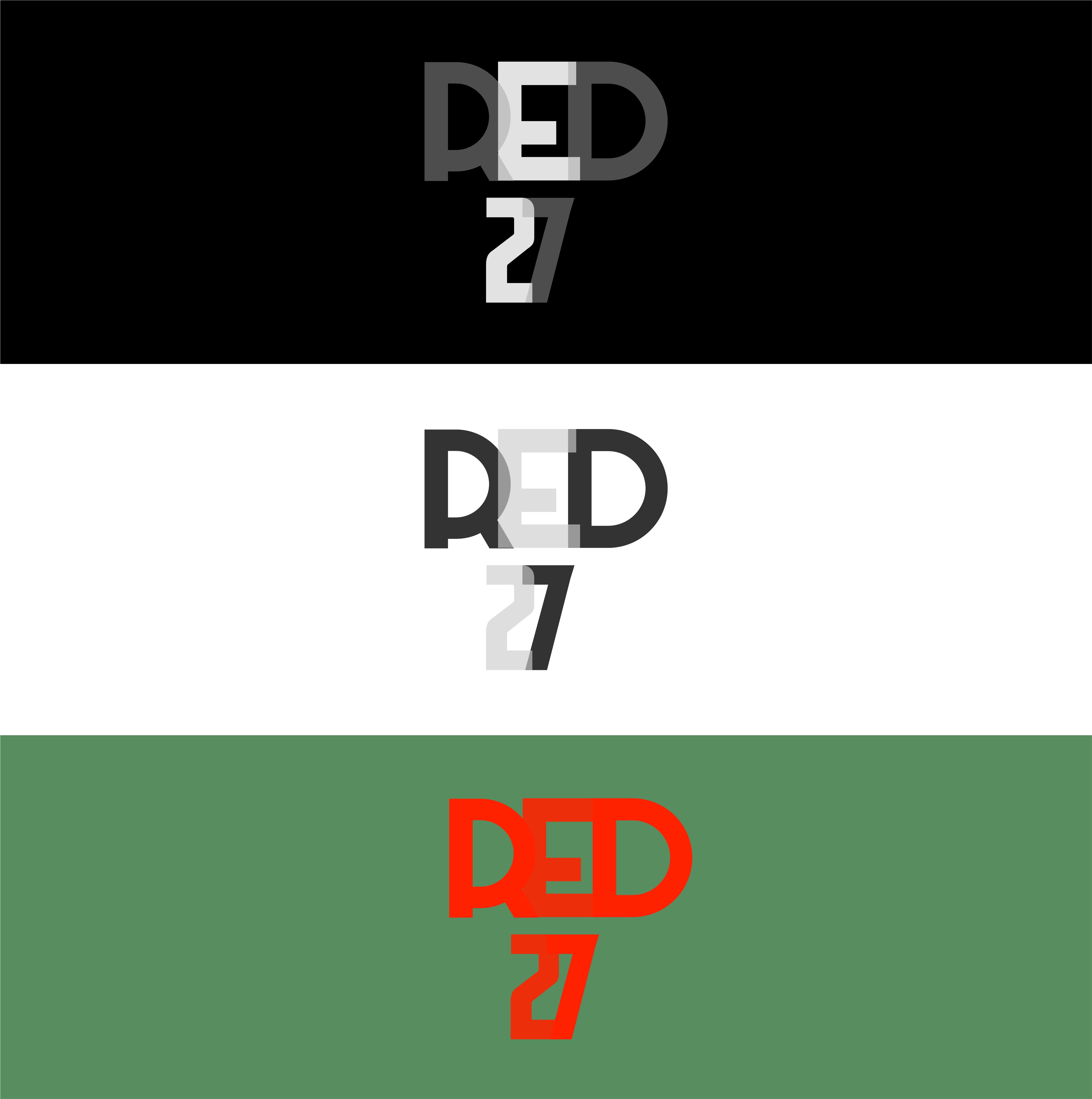 Logo Design by Logogofamily for Red 27 Media | Design #22493743