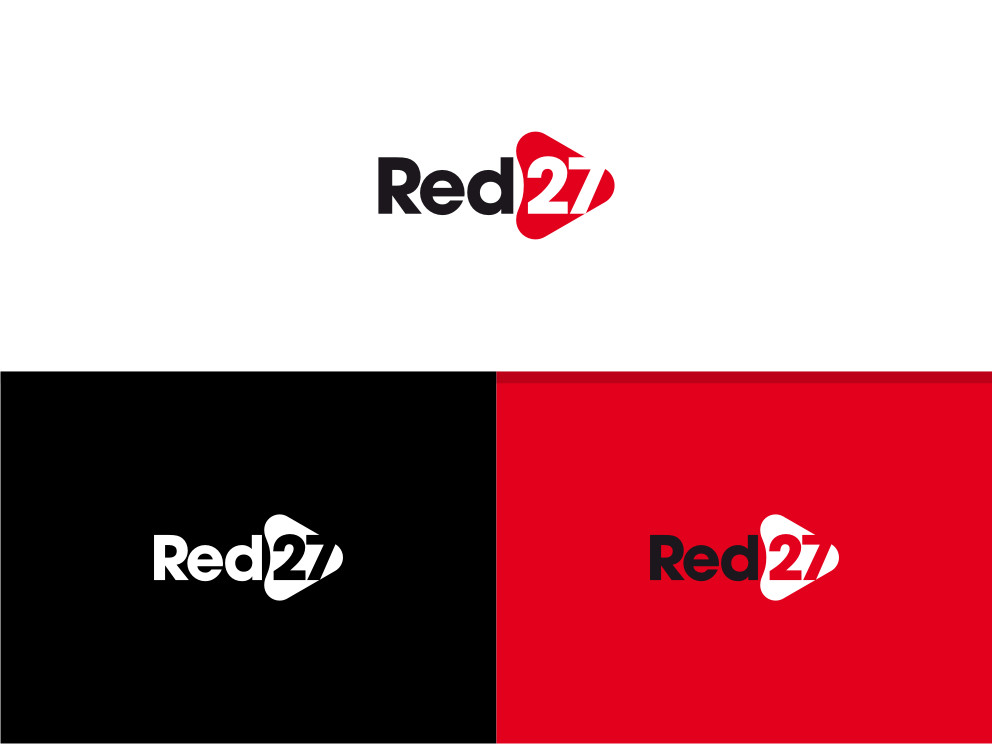 Diseño de Logo por Atvento Graphics para Red 27 Media | Diseño #22493835