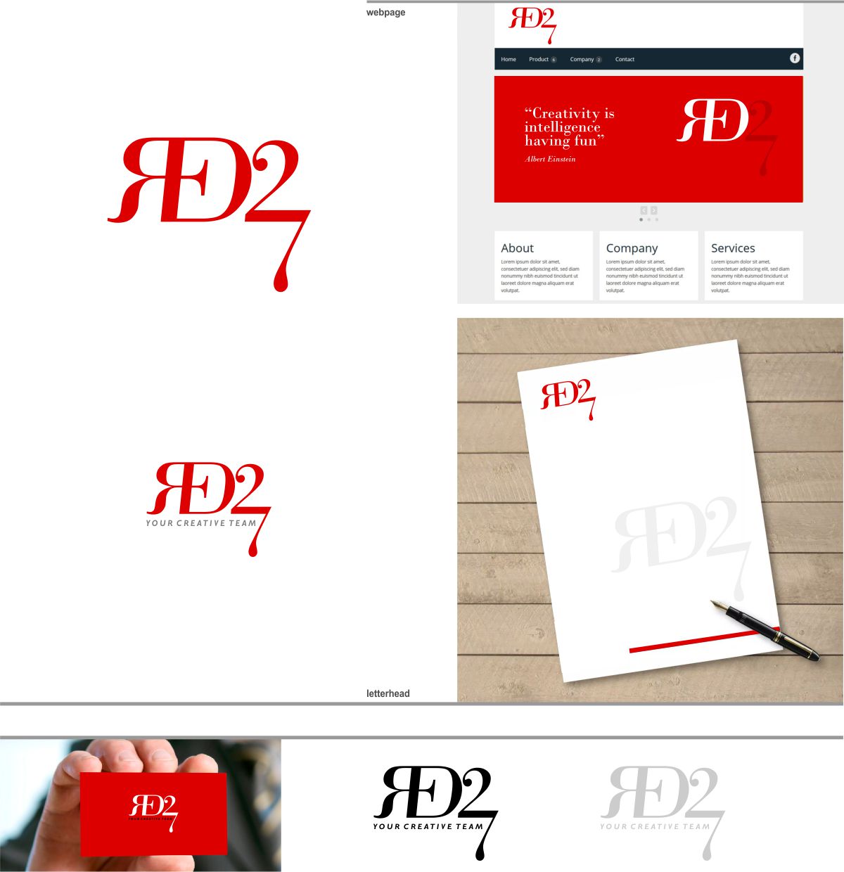 Diseño de Logo por DesignMX (Renan Mejia) para Red 27 Media | Diseño #22497951