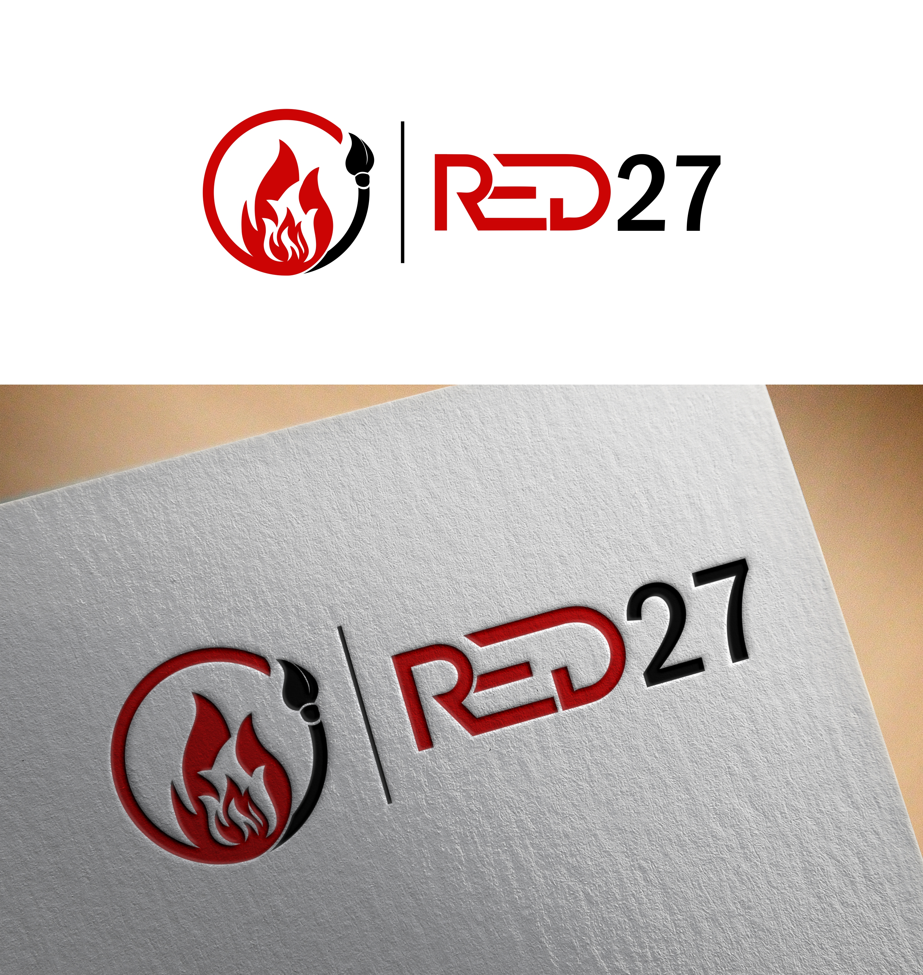 Design de Logo par R Graphic pour Red 27 Media | Design #22490230