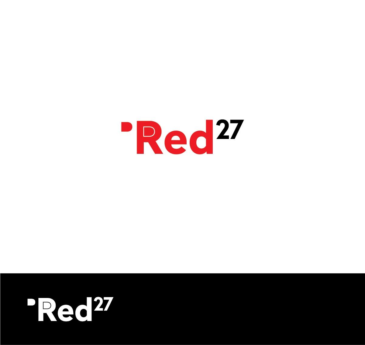 Logo Design by Muhammad Imran 3 for Red 27 Media | Design #22495335