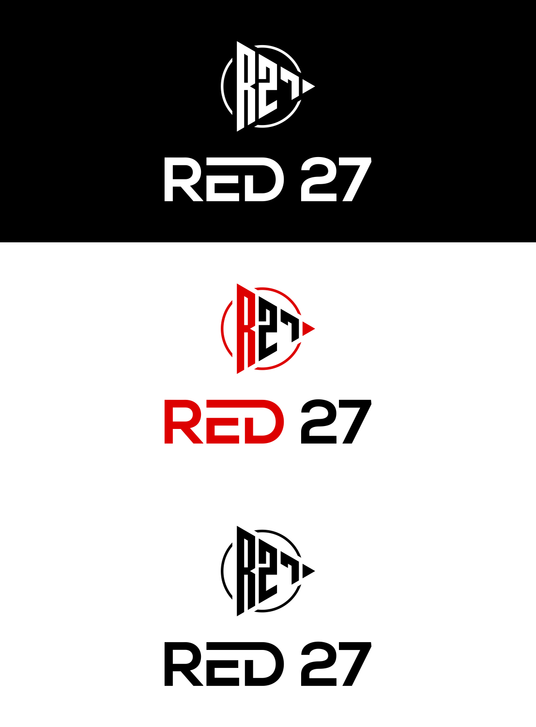 Logo Design by fatiyadesign for Red 27 Media | Design #22493537