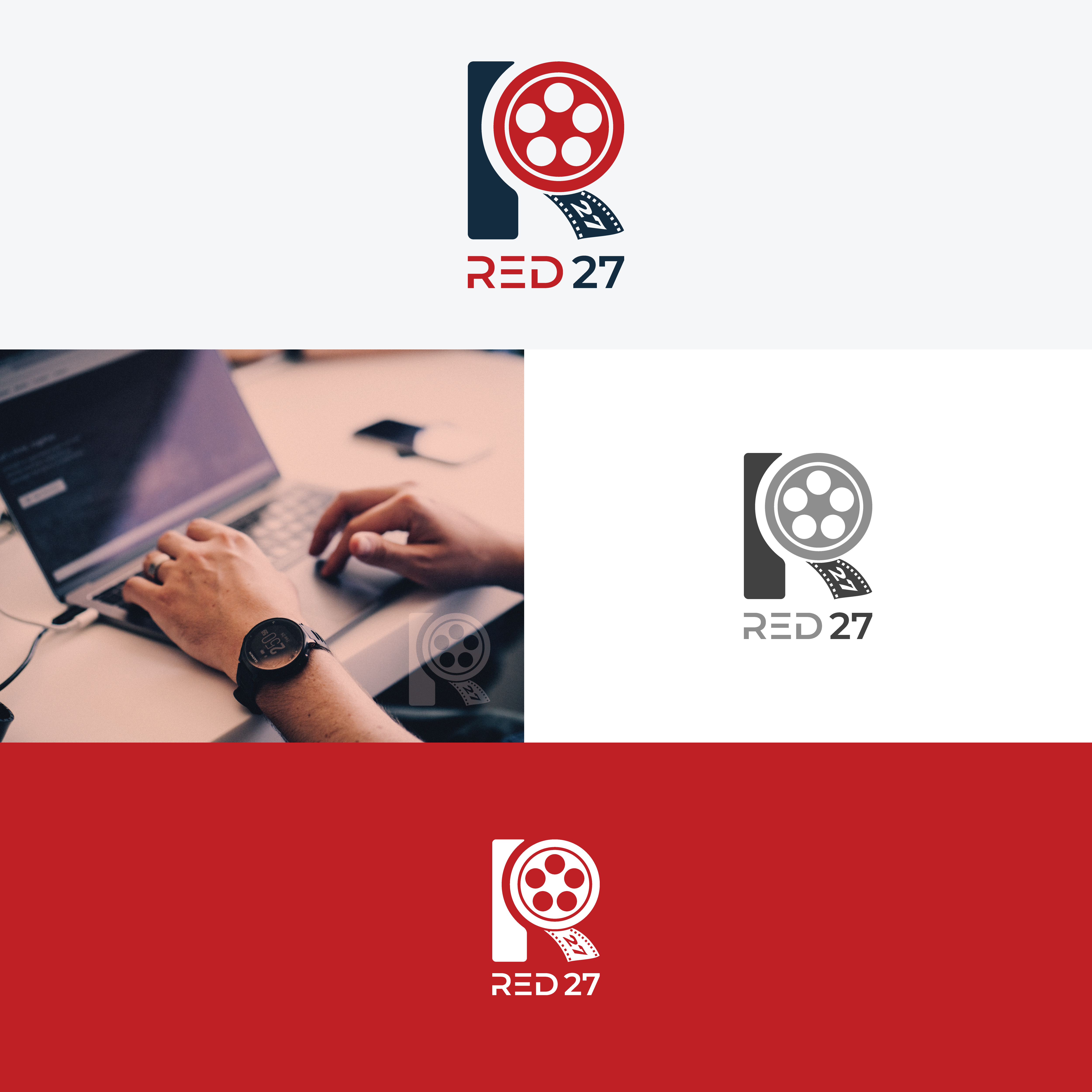 Logo-Design von TDesign. für Red 27 Media | Design #22534895