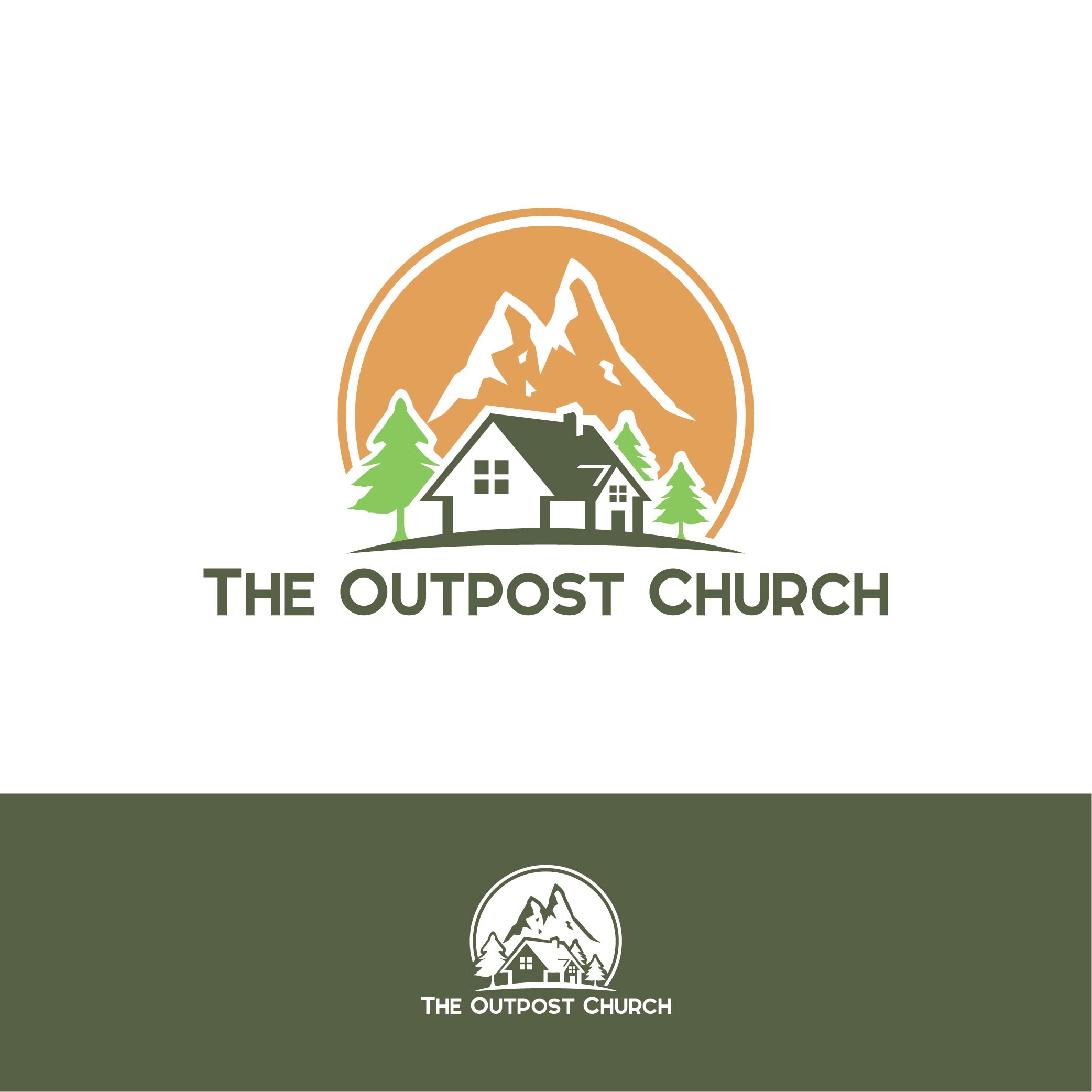 Diseño de Logo por Combet para The Outpost Church | Diseño #22491752