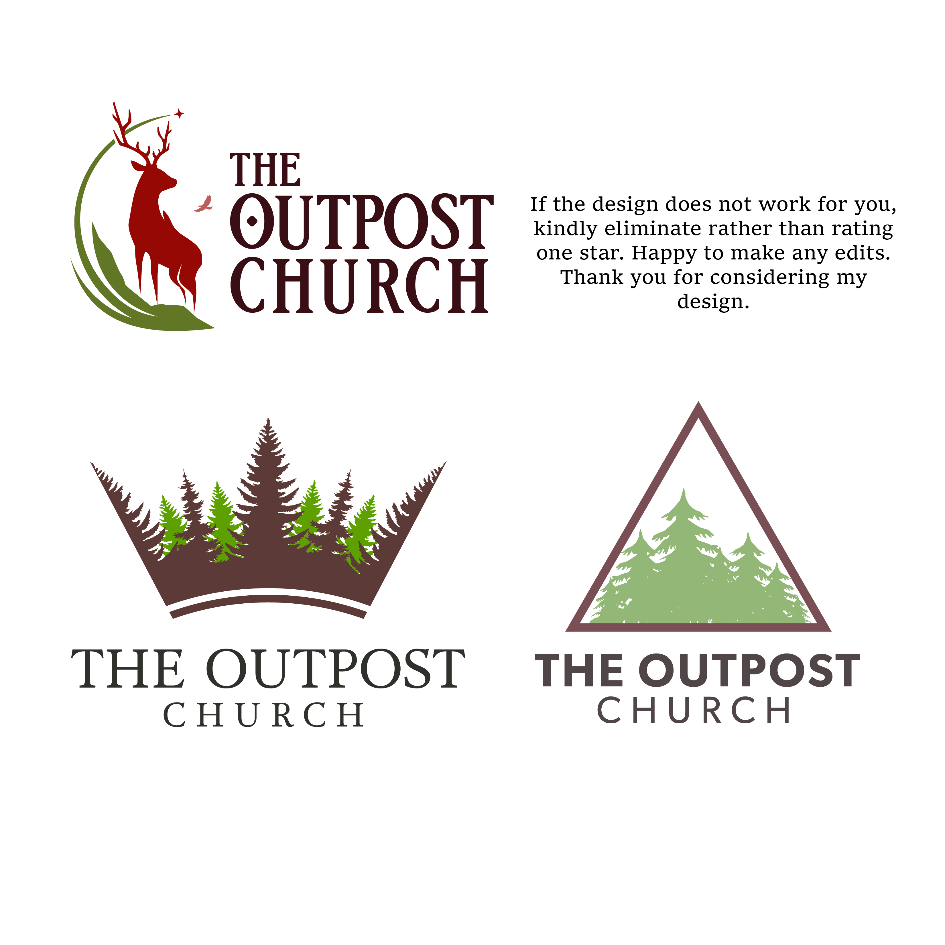 Diseño de Logo por pettry1177 para The Outpost Church | Diseño #22491223