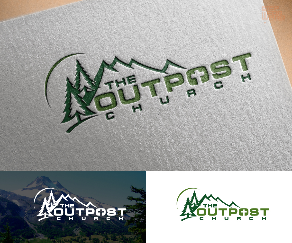 Logo Design by step forward 2 for The Outpost Church | Design #22494078