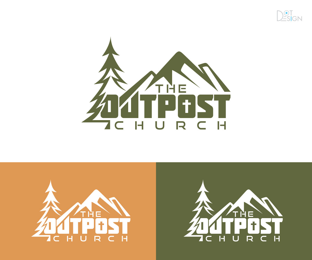 Logo Design by Dot Design 3 for The Outpost Church | Design #22495315