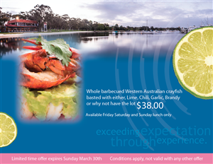Flyer-Design von shaji tp für Matilda Bay Restaurant and Function Centre | Design: #2975563