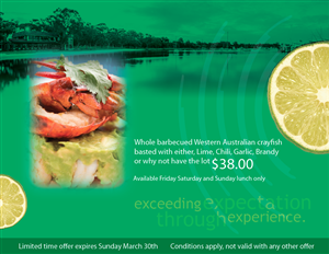 Flyer-Design von shaji tp für Matilda Bay Restaurant and Function Centre | Design: #2975570