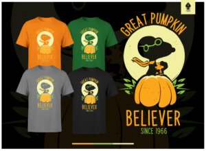 Tiny shirt company needs The Great Pumpkin! | T-shirt Design by mngkw
