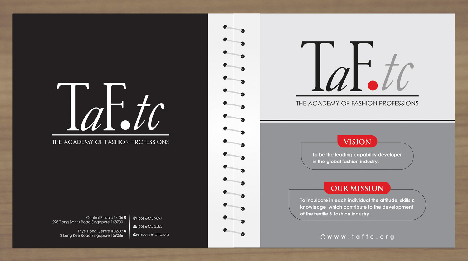 Stationery Design by Sbss for TaF.tc | Design #3374638