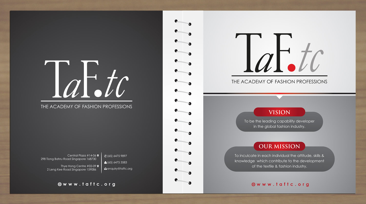 Stationery Design by Sbss for TaF.tc | Design #3374667