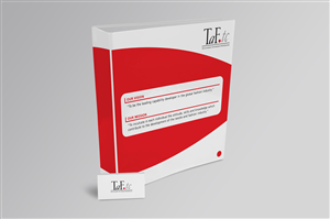 Front of folder with Vision/Mission/Culture design  | Diseño de Papelería por Roy