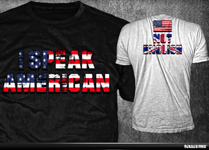 American T shirt Design | T-shirt Design by gekgrfx