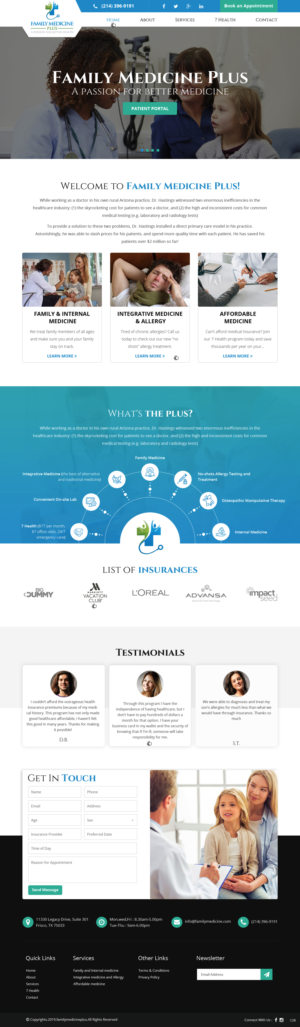 Web Design by pb for this project | Design: #22504964