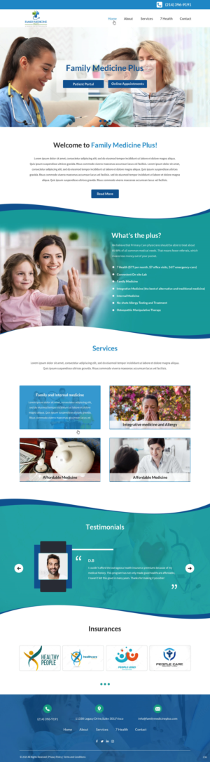 Web Design by pb for this project | Design: #22504972