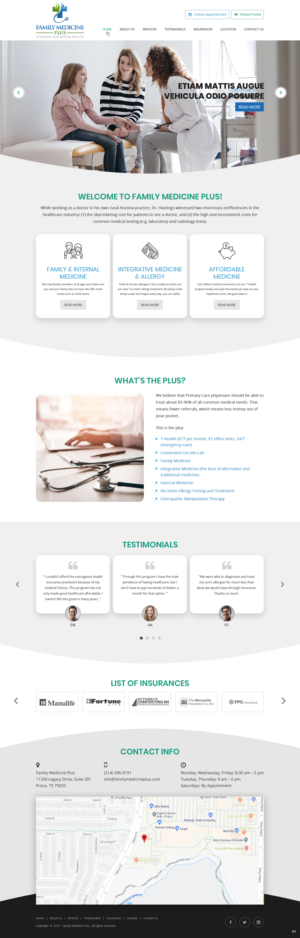 Web Design by pb for this project | Design: #22513491