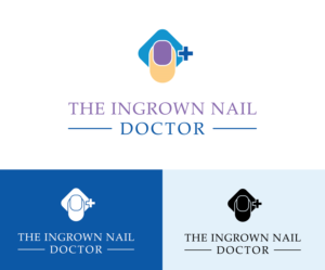 Logo Design by Anna Shenassa for The ingrown nail doctor  | Design: #22513129