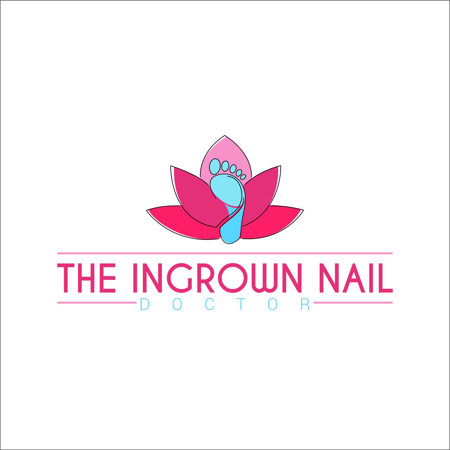Diseño de Logo por creative.bugs para The ingrown nail doctor  | Diseño #22504152