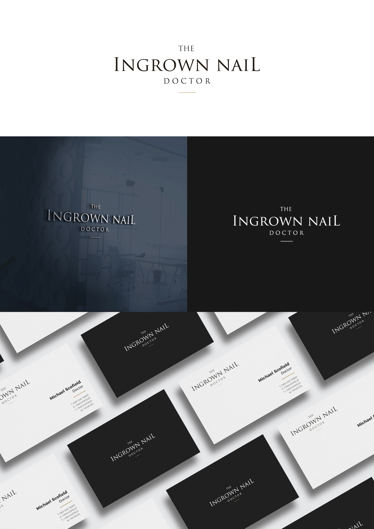 Diseño de Logo por christianpoetoe para The ingrown nail doctor  | Diseño #22499571