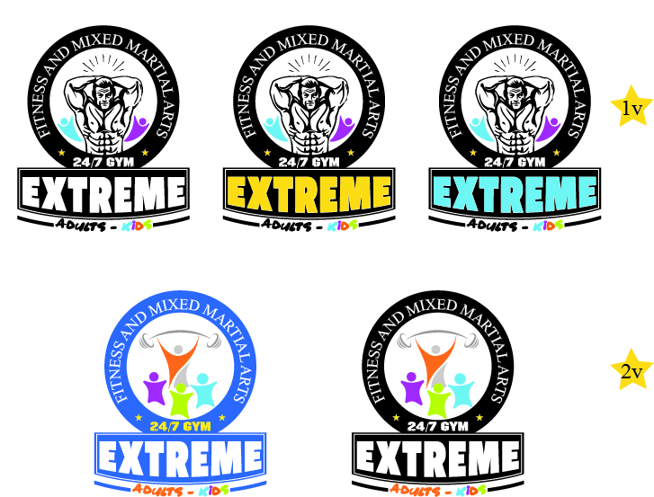 Logo-Design von NAHA2014 für Extreme 24/7 Gym | Design #22615534