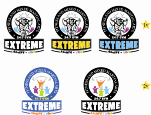 Logo-Design von NAHA2014 für Extreme 24/7 Gym | Design: #22615534