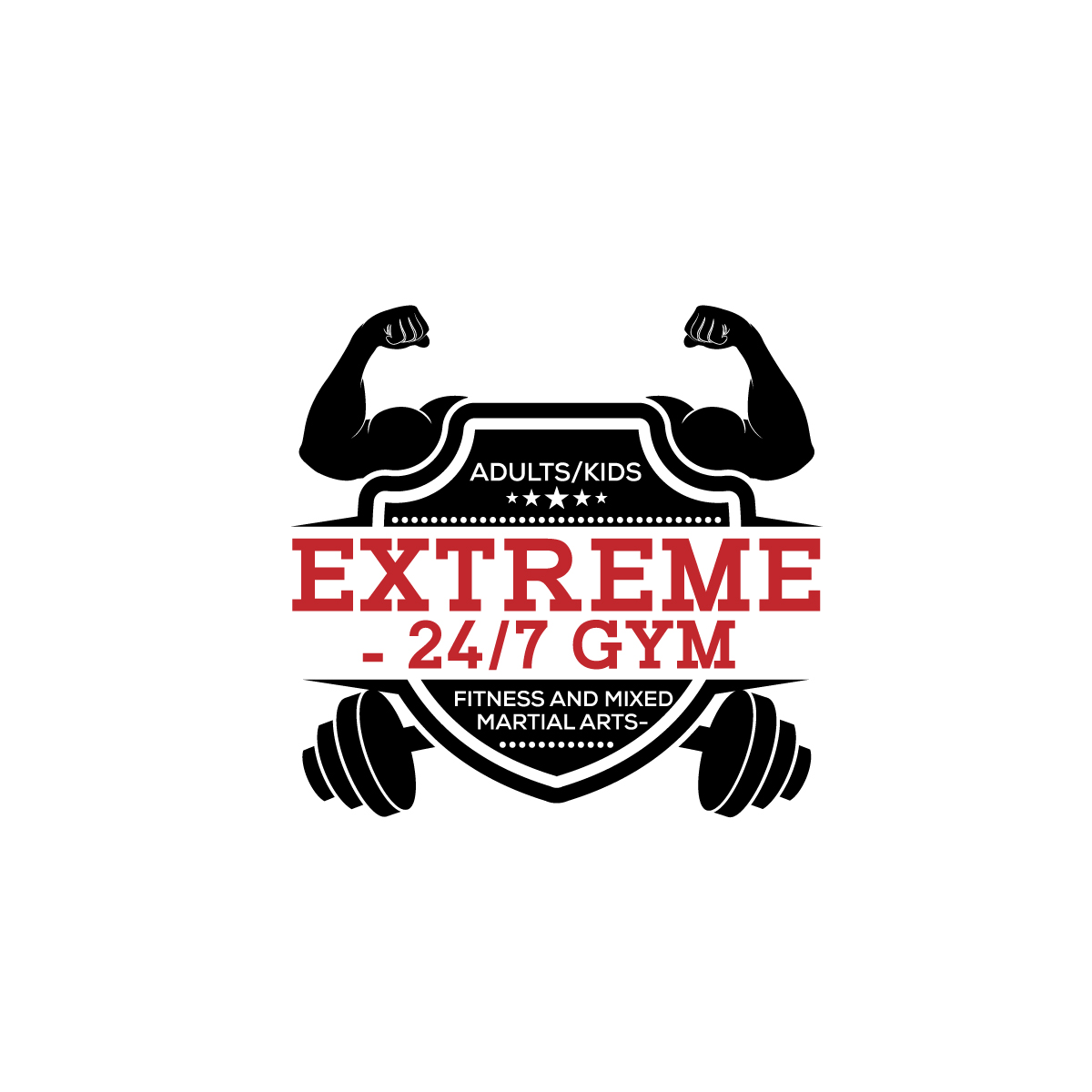 Logo-Design von creative.bugs für Extreme 24/7 Gym | Design #22510642
