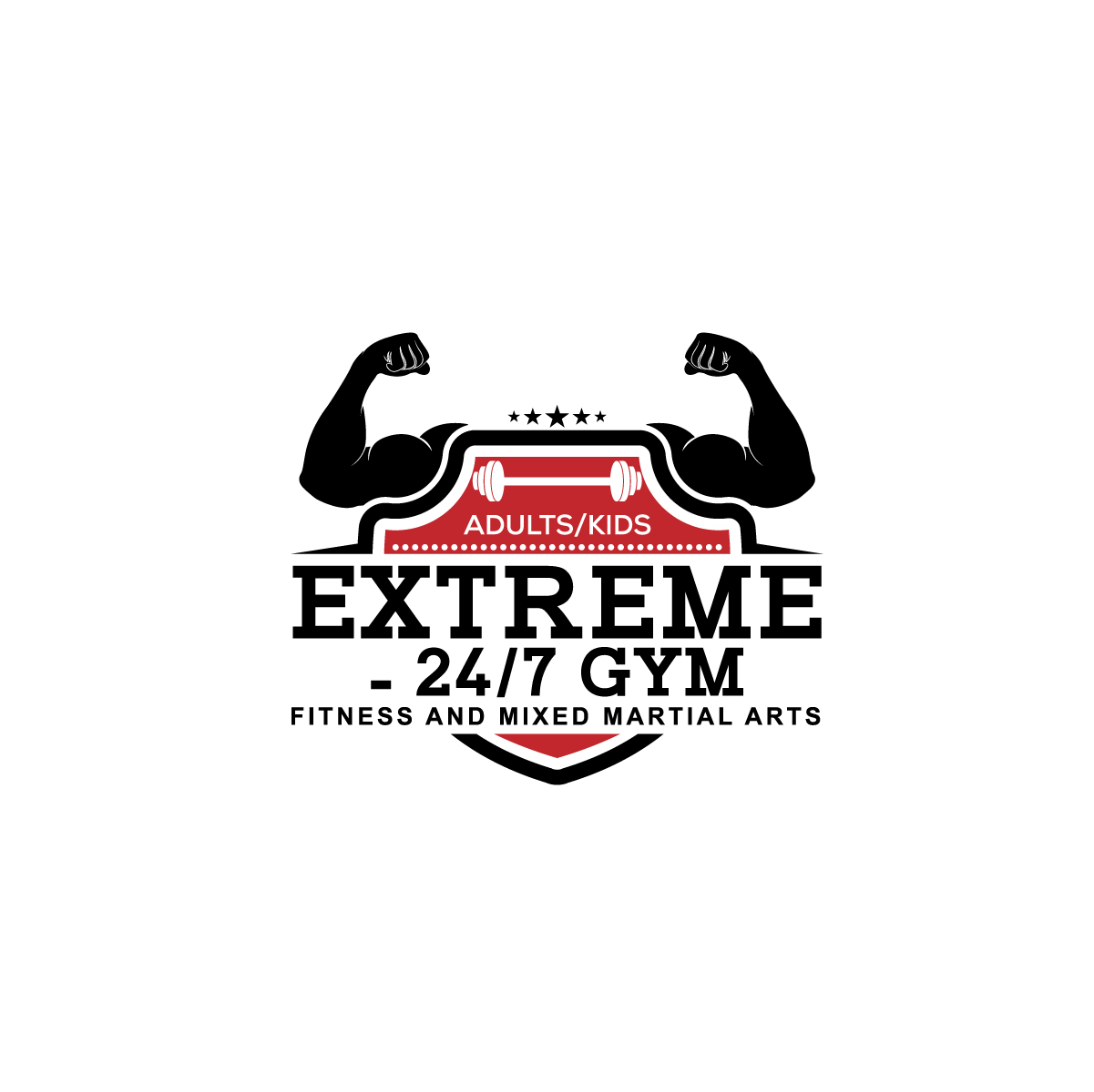 Logo-Design von creative.bugs für Extreme 24/7 Gym | Design #22518207