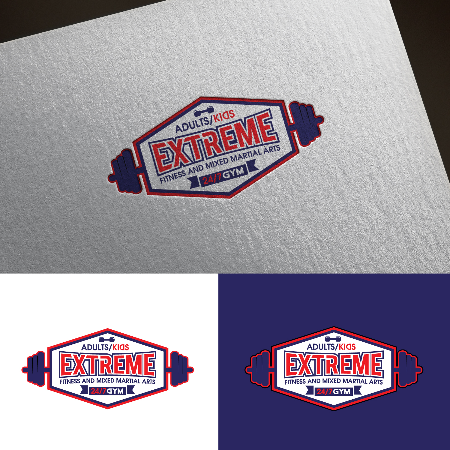 Logo-Design von sankar999 für Extreme 24/7 Gym | Design #22499471