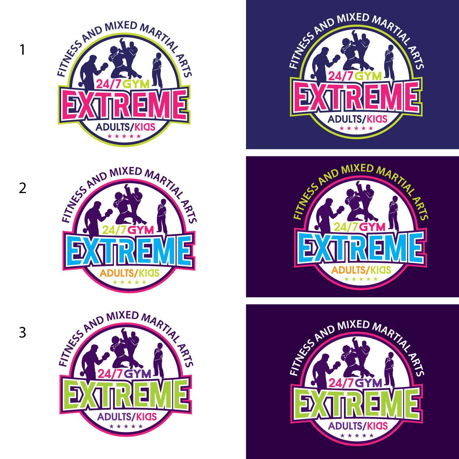 Logo Design by sankar999 for Extreme 24/7 Gym | Design #22508003