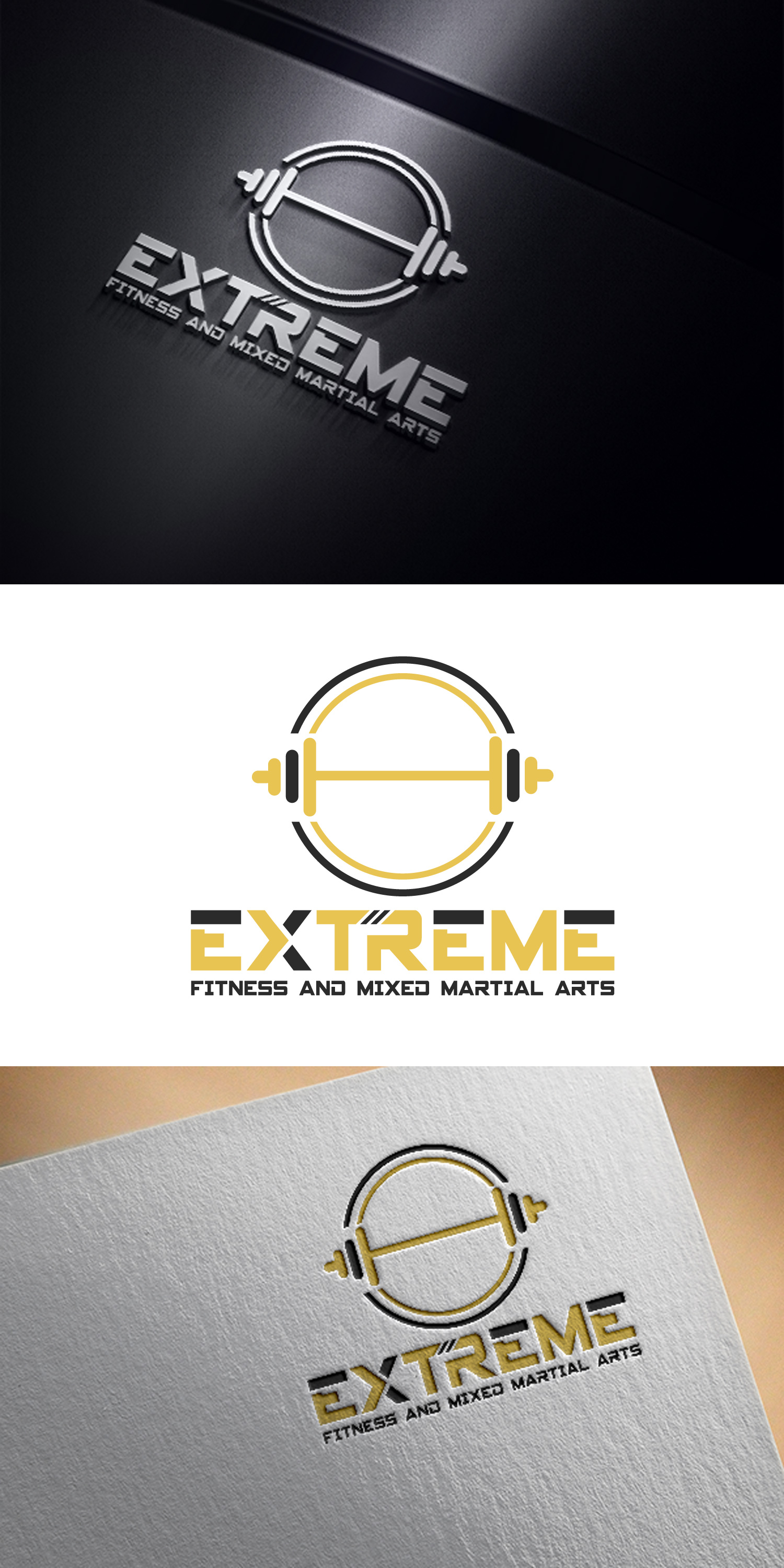Logo-Design von Tonmoyy für Extreme 24/7 Gym | Design #22529677