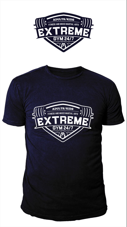Logo-Design von Ovaz.Syd für Extreme 24/7 Gym | Design #22531290