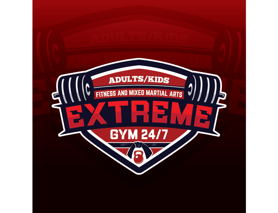 Logo Design by Ovaz.Syd for Extreme 24/7 Gym | Design #22531297