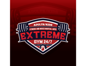 EXTREME -  24/7 GYM - FITNESS AND MIXED MARTIAL ARTS- ADULTS/KIDS | Logo Design by Awaiz786