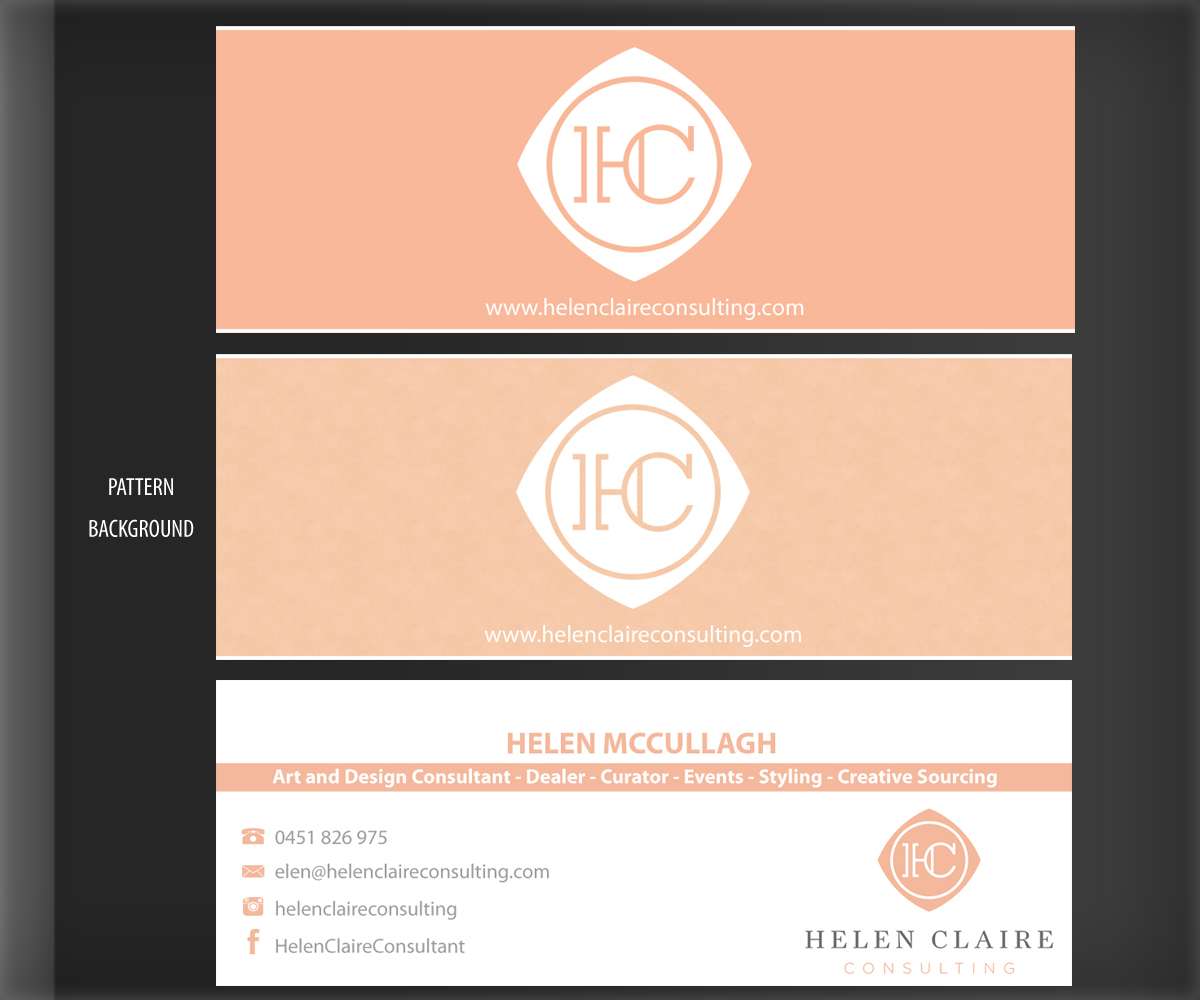 Business Card Design by Sarah Haroon for this project | Design #2955083