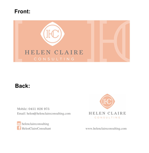 Visitenkarten-Design von amyelle für dieses Projekt | Design #2951335