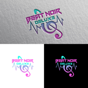 Beat Noir Deluxe | Logo Design by Rii