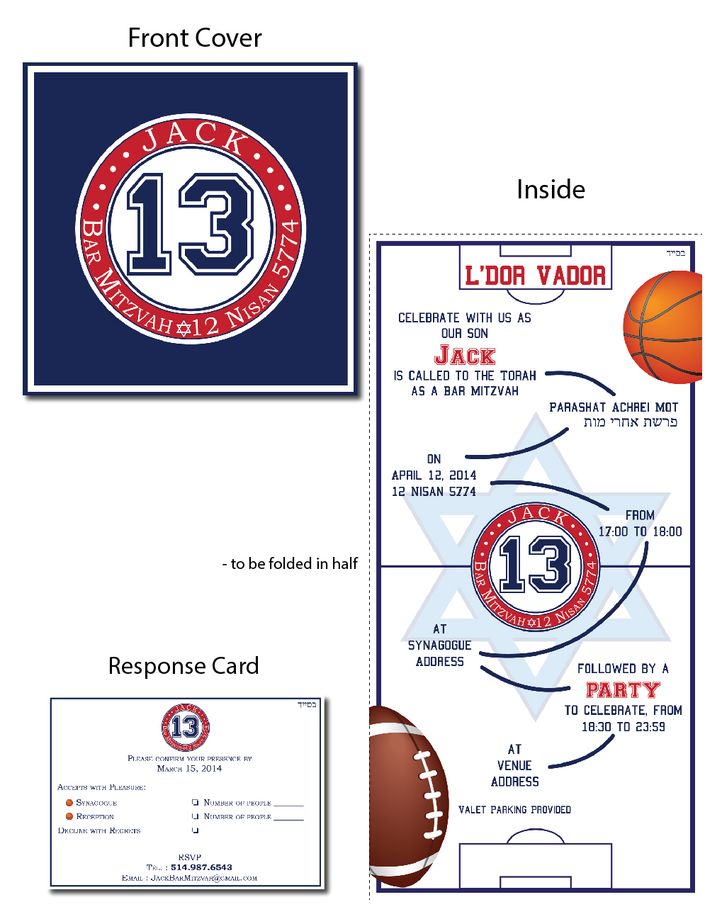 Invitation Design by TTDesign for this project | Design #2962302