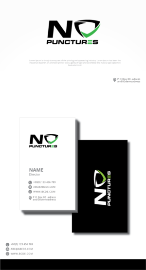 No Punctures | Logo Design by graphicevolution