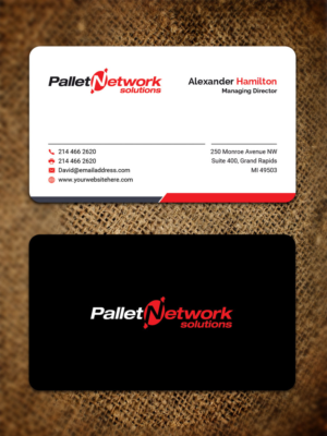 Pallet Network Solutions | Business Card Design by Sandaruwan