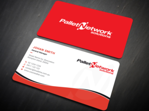 Pallet Network Solutions | Business Card Design by Uttom 2