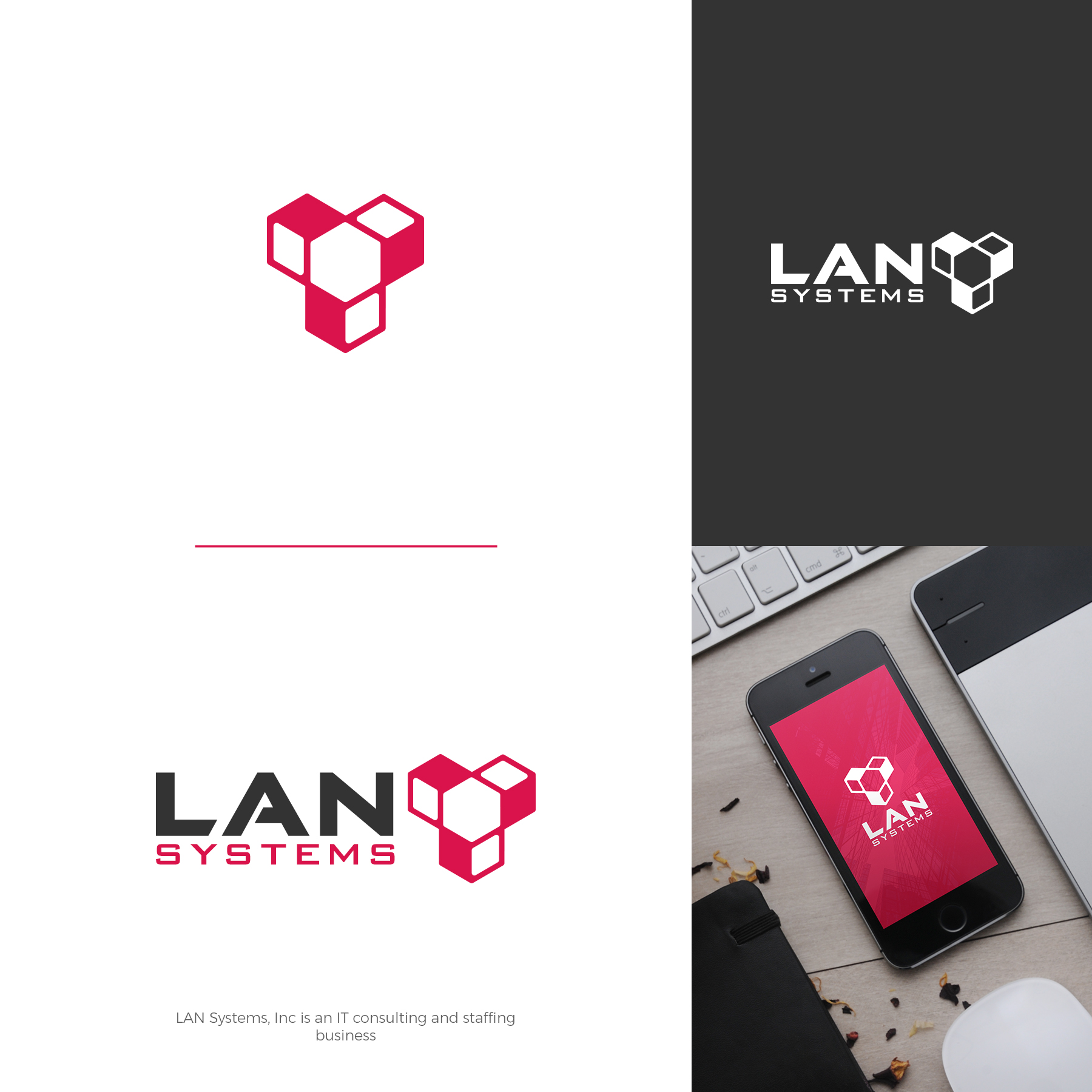 Logo Design by JohnM. for LAN Systems, Inc | Design #22499353