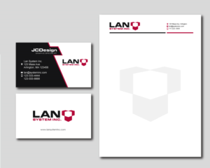 Logo Design by objects for LAN Systems, Inc | Design #22510466