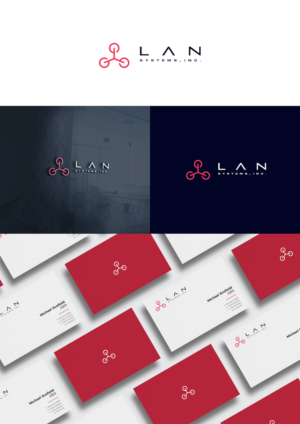Logo Design by christianpoetoe for LAN Systems, Inc | Design: #22499215